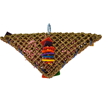 Triangle Vine Mat Bird Toy - Large